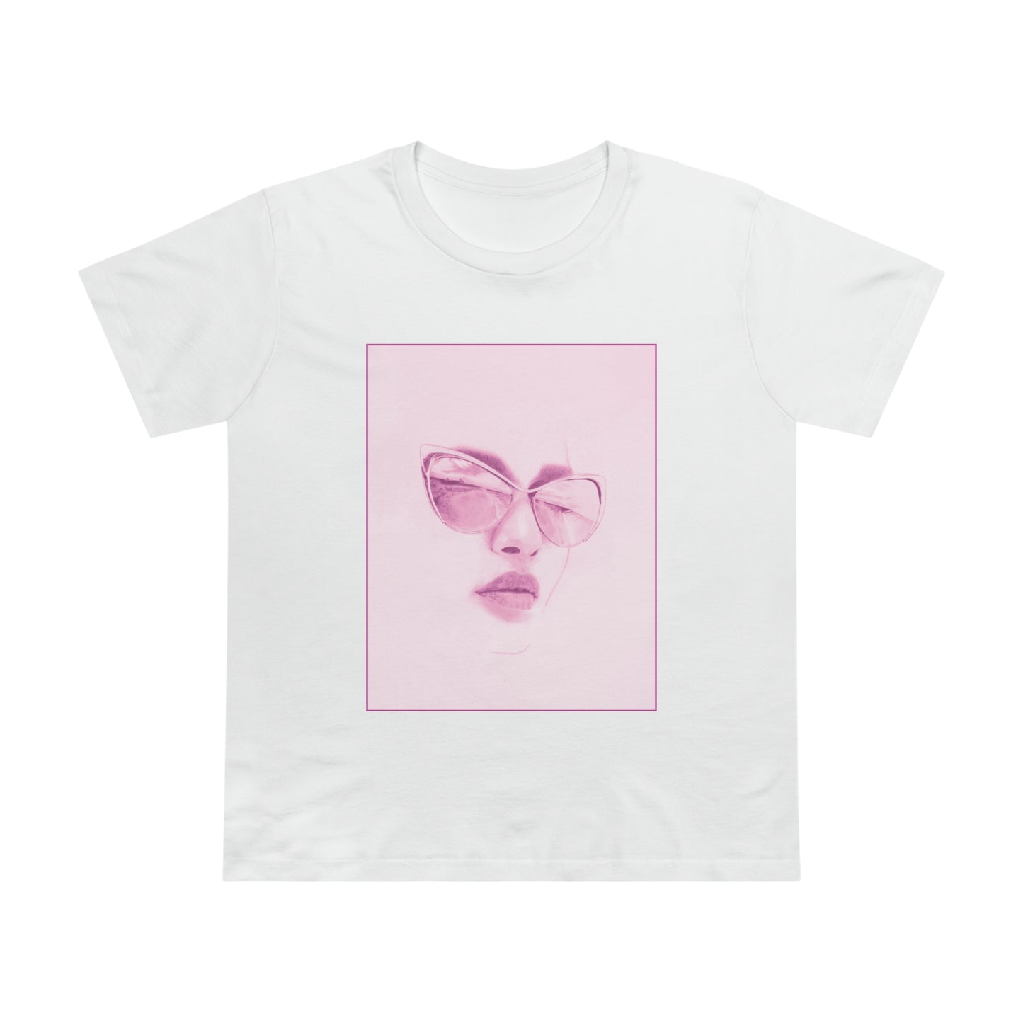 Perfectly Imperfect - Women’s Maple Tee - Pink