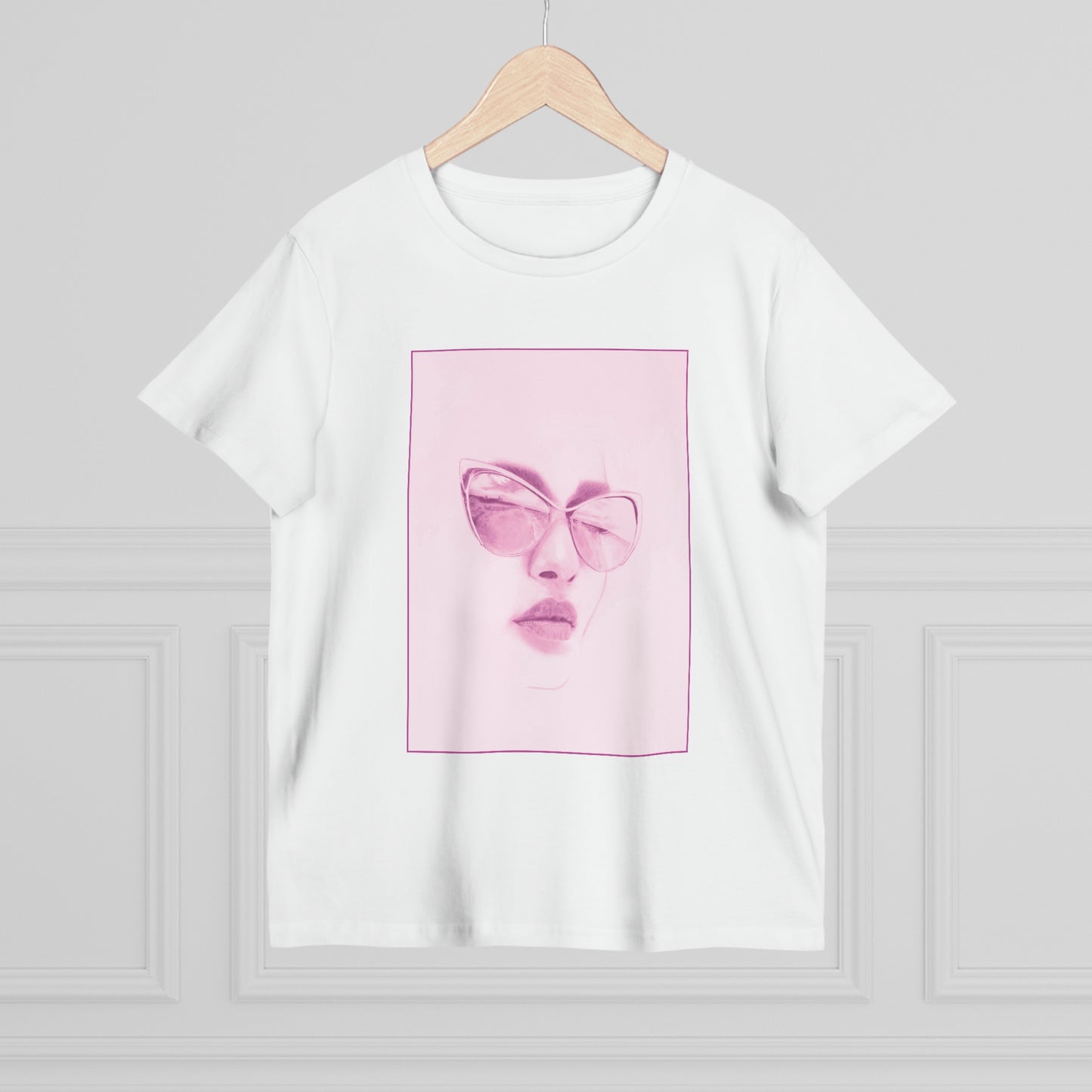 Perfectly Imperfect - Women’s Maple Tee - Pink