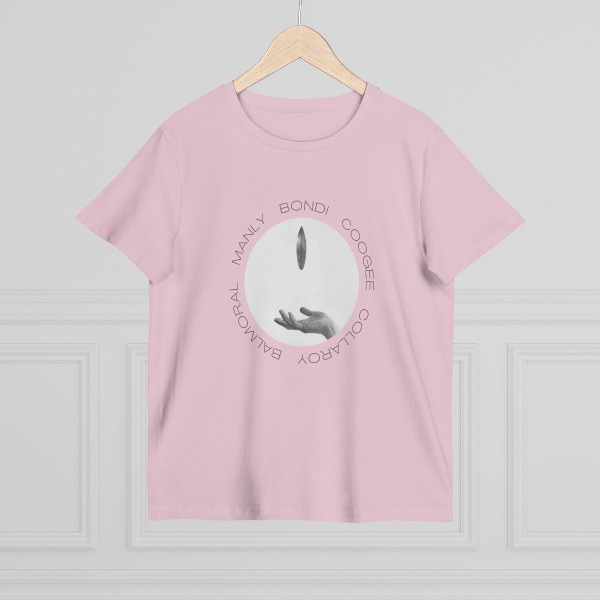 Imagine - Bondi Coogee Collaroy Balmoral Manly - Women’s Maple Tee - Pink