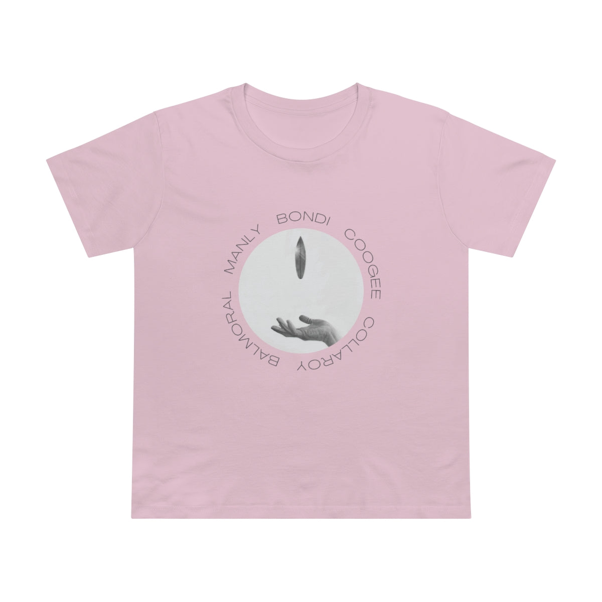 Imagine - Bondi Coogee Collaroy Balmoral Manly - Women’s Maple Tee - Pink